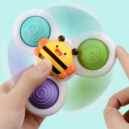 Baby Suction Spinner Bath Toy